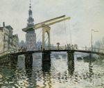 Клод Моне Мост, Амстердам 1874г
